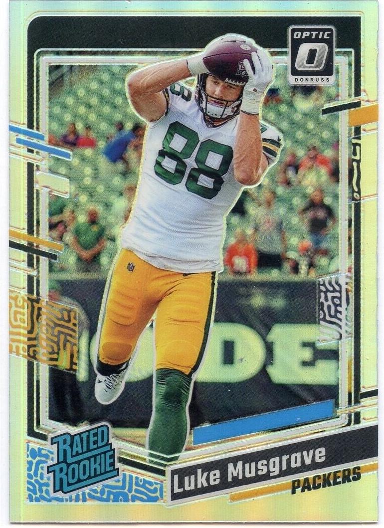 2023 Donruss Optic Football Holo Luke Musgrave #241