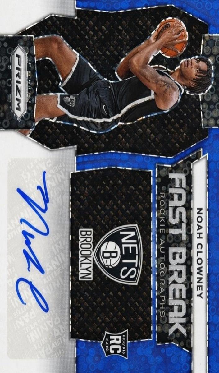 2023 Panini Prizm Basketball Blue Noah Clowney #FBR-CLY