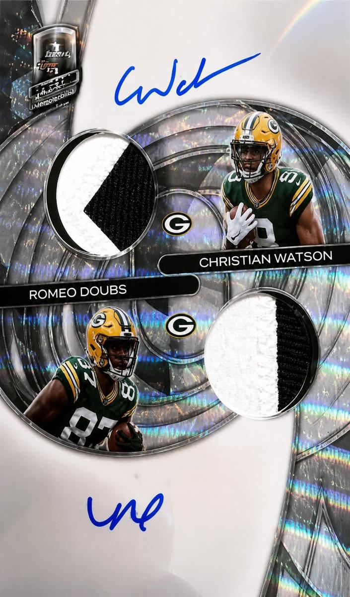 2022 Panini Spectra Football Wave Christian Watson #DPA-GBP PSA 10