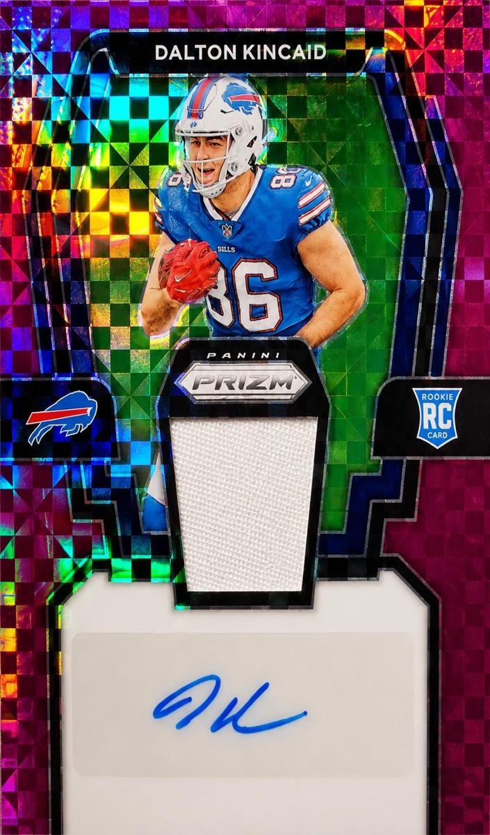 2023 Panini Prizm Football Purple Power Dalton Kincaid #RPA-DK