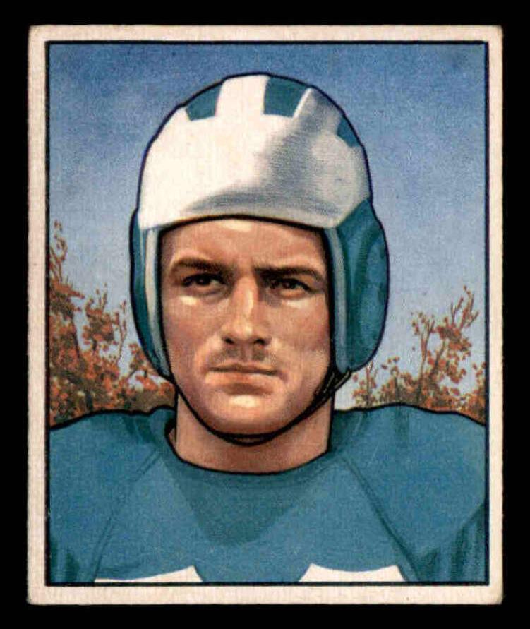 1950 Bowman Football Dan Sandifer #74 PSA 6