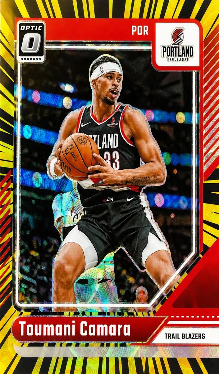 2024 Donruss Optic Basketball Electricity International Toumani Camara #113