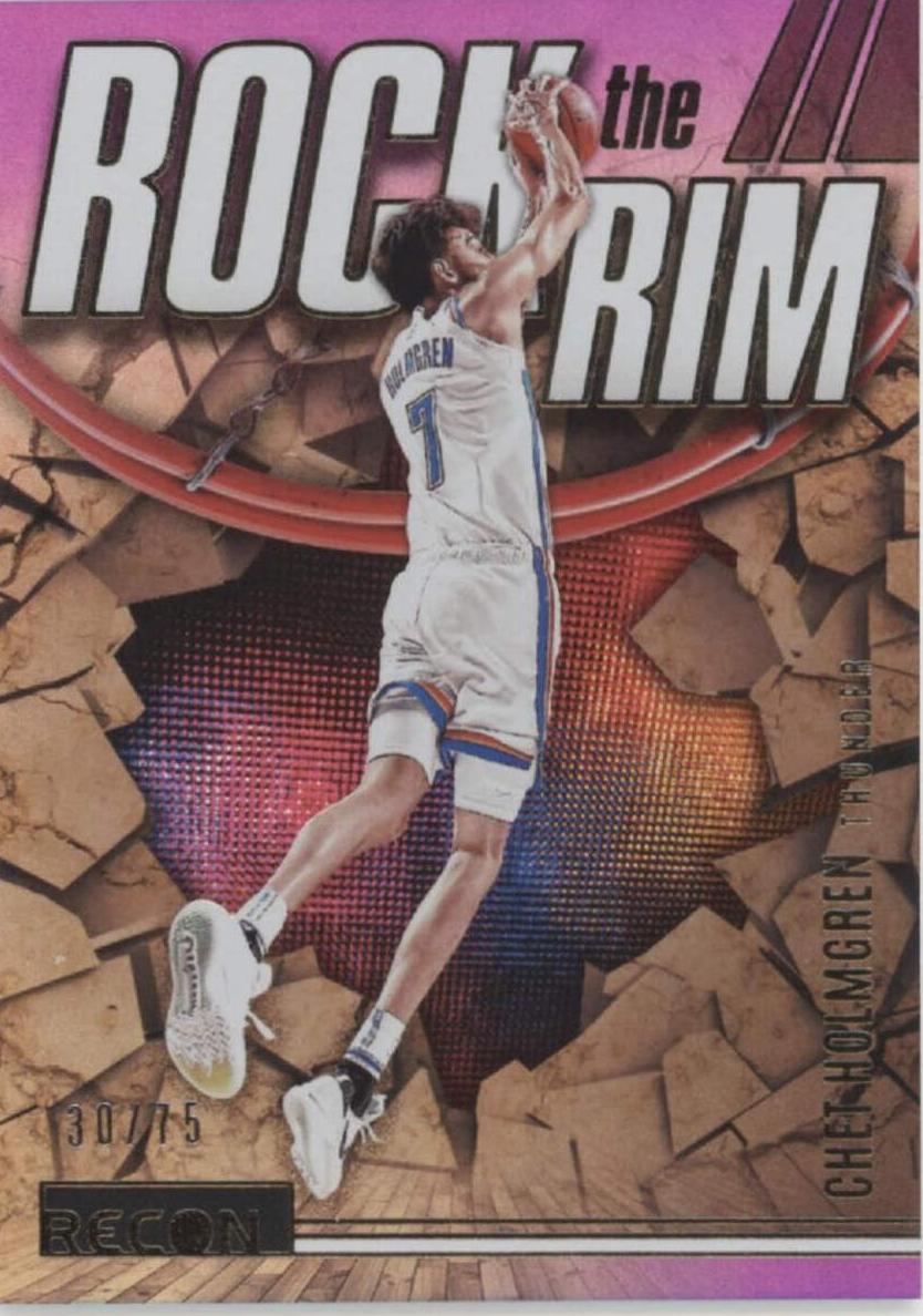 2023 Panini Recon Basketball Purple Chet Holmgren #9