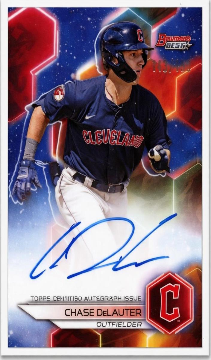 2023 Bowman's Best Baseball Blue Chase DeLauter #B23-CDE PSA 10