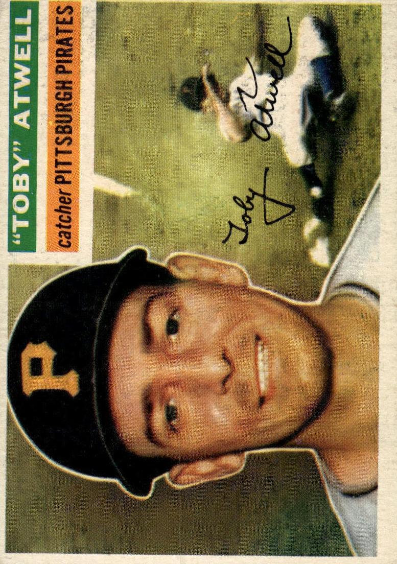 1956 Topps Baseball Toby Atwell #232 PSA 6.5