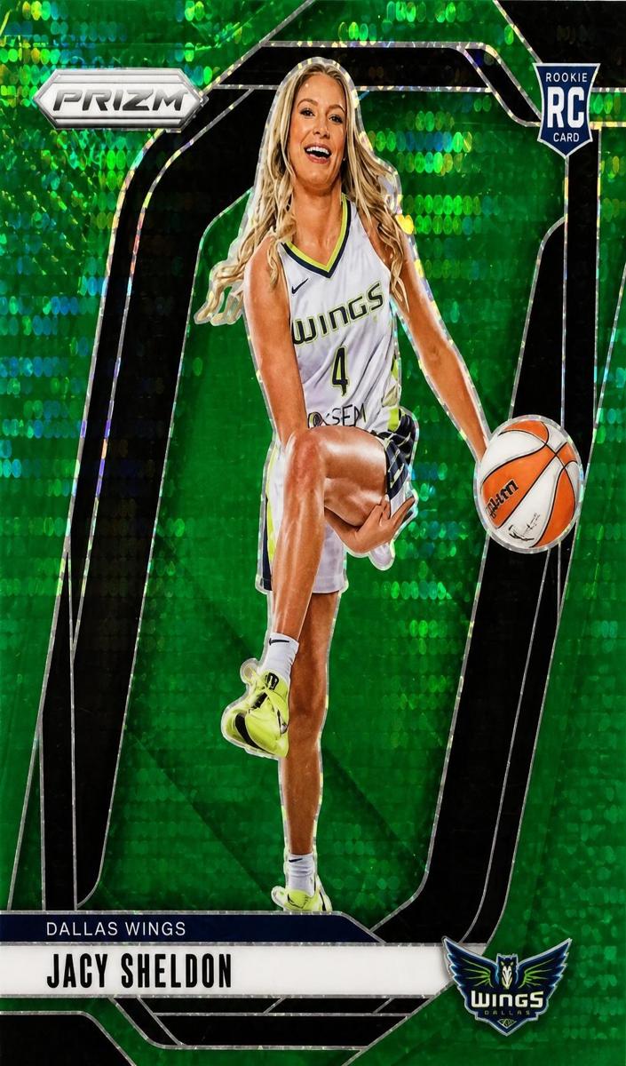 2024 Panini Prizm WNBA Basketball Green Pulsar Jacy Sheldon #141
