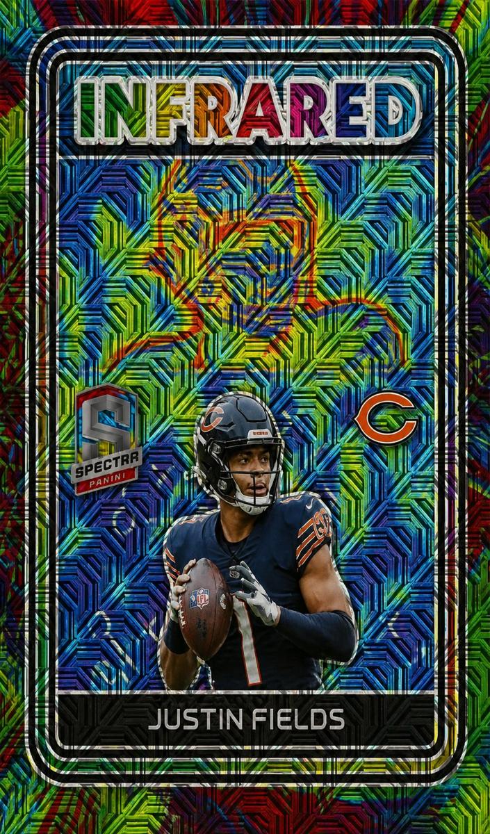 2023 Panini Spectra Football Meta Justin Fields #I-JF