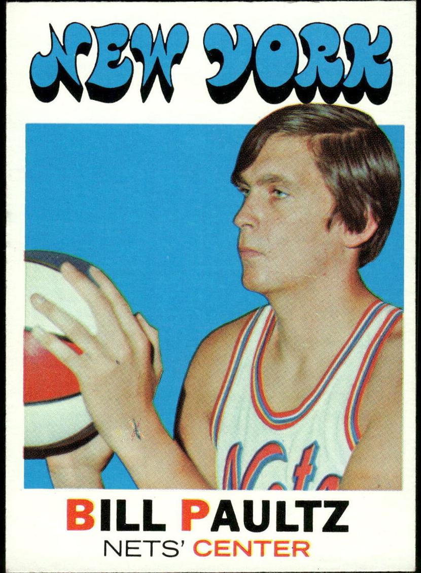 1971 Topps Basketball Billy Paultz #156 PSA 8