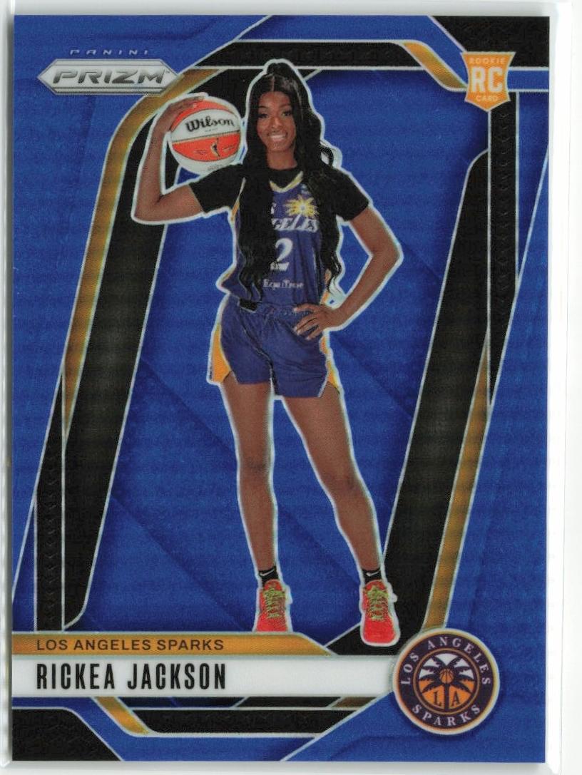 2024 Panini Prizm WNBA Basketball Blue Rickea Jackson #144