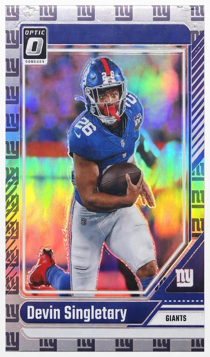 2024 Donruss Optic Football Team Logo Devin Singletary #146