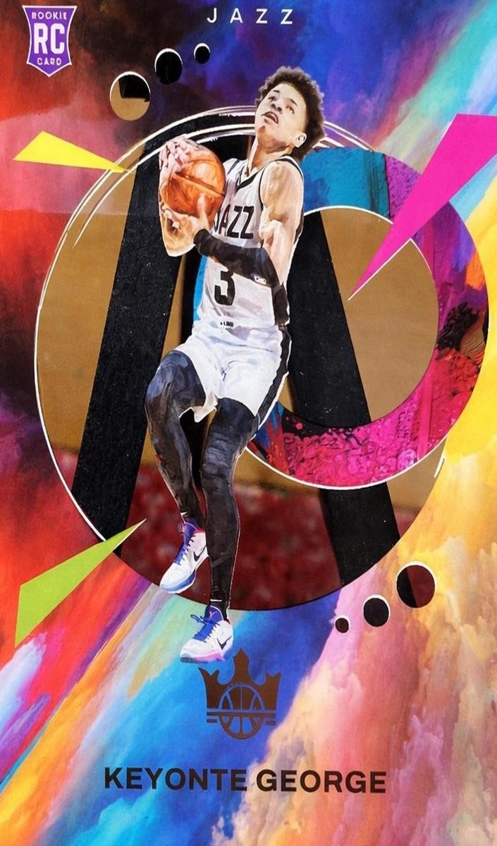 2023 Panini Court Kings Basketball Keyonte George #11 PSA 7.5