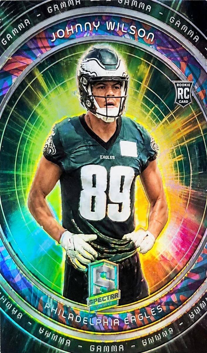 2024 Panini Spectra Football Psychedelic Johnny Wilson #G-JWN