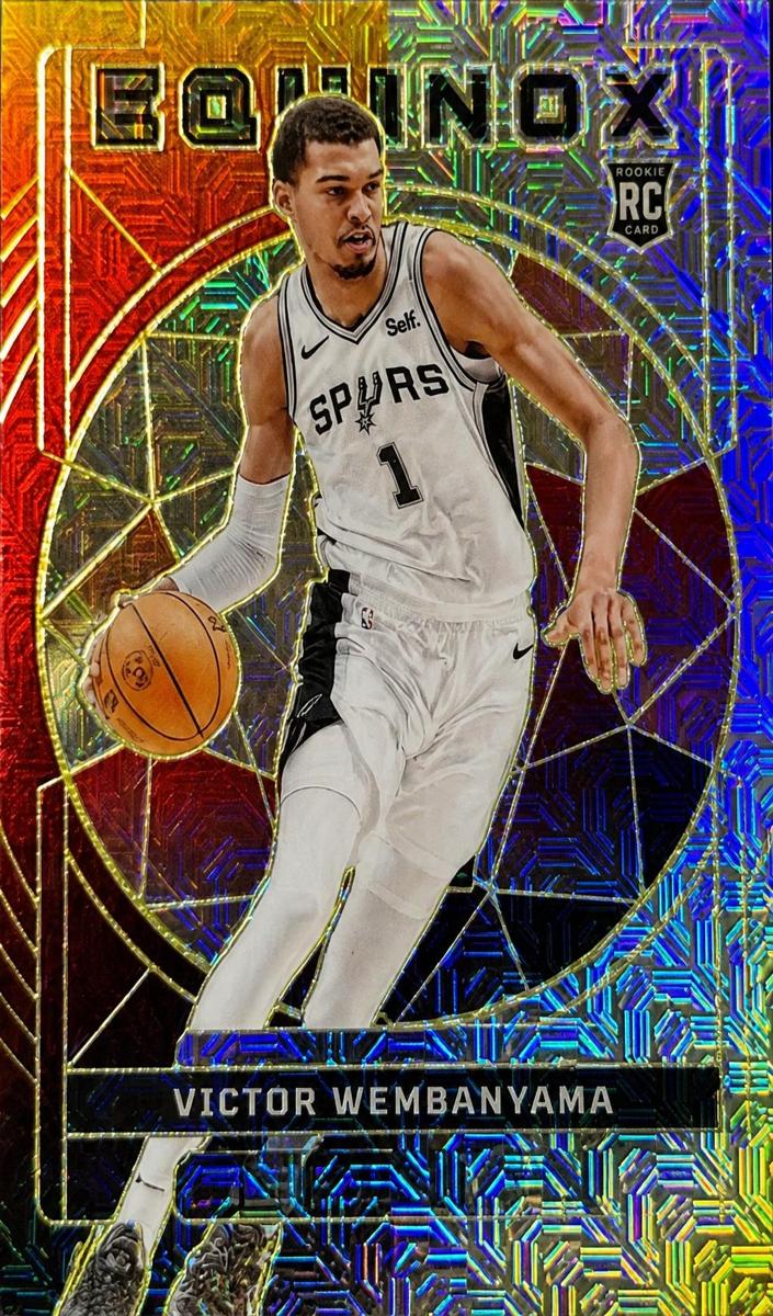 2023 Panini Obsidian Basketball Electric Etch Molten Mojo Victor Wembanyama #9 PSA 9