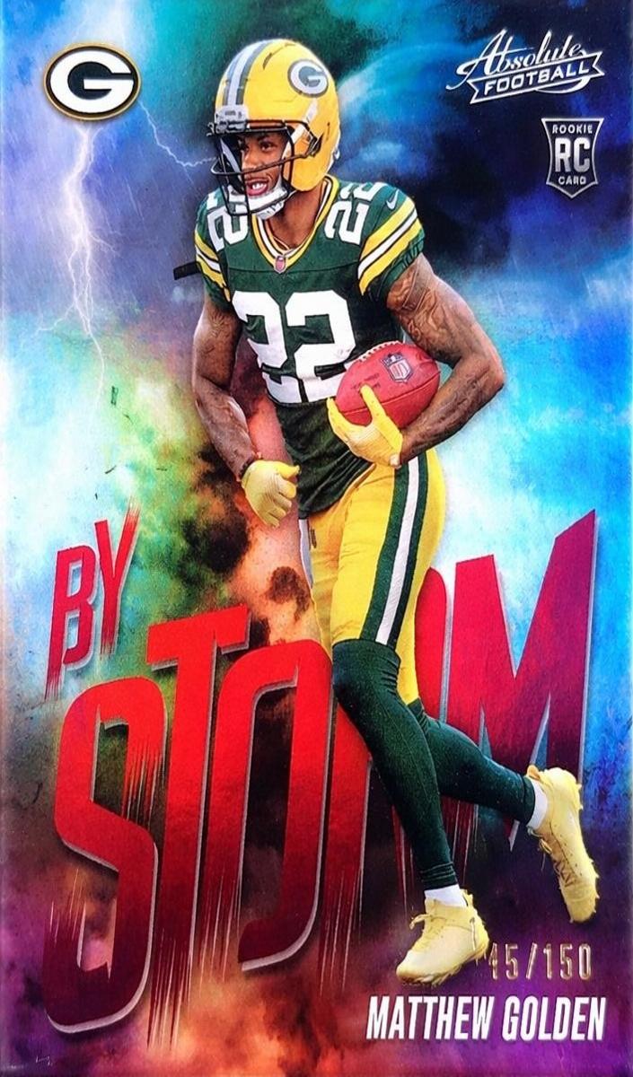 2025 Panini Absolute Football Spectrum Red Matthew Golden #11