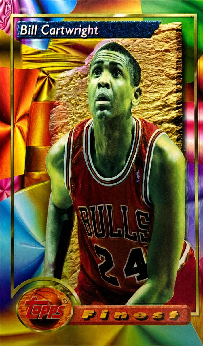 1993 Topps Finest Basketball Refractor Bill Cartwright #170 PSA 10