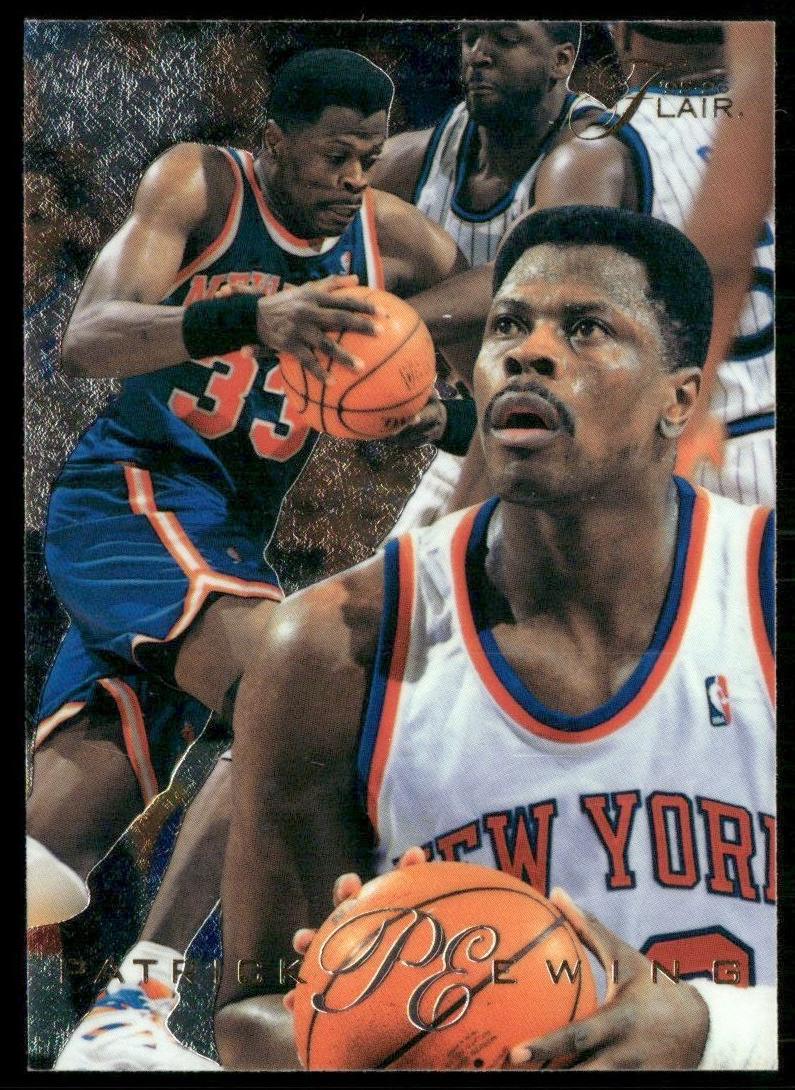1995 Flair Basketball Patrick Ewing #88