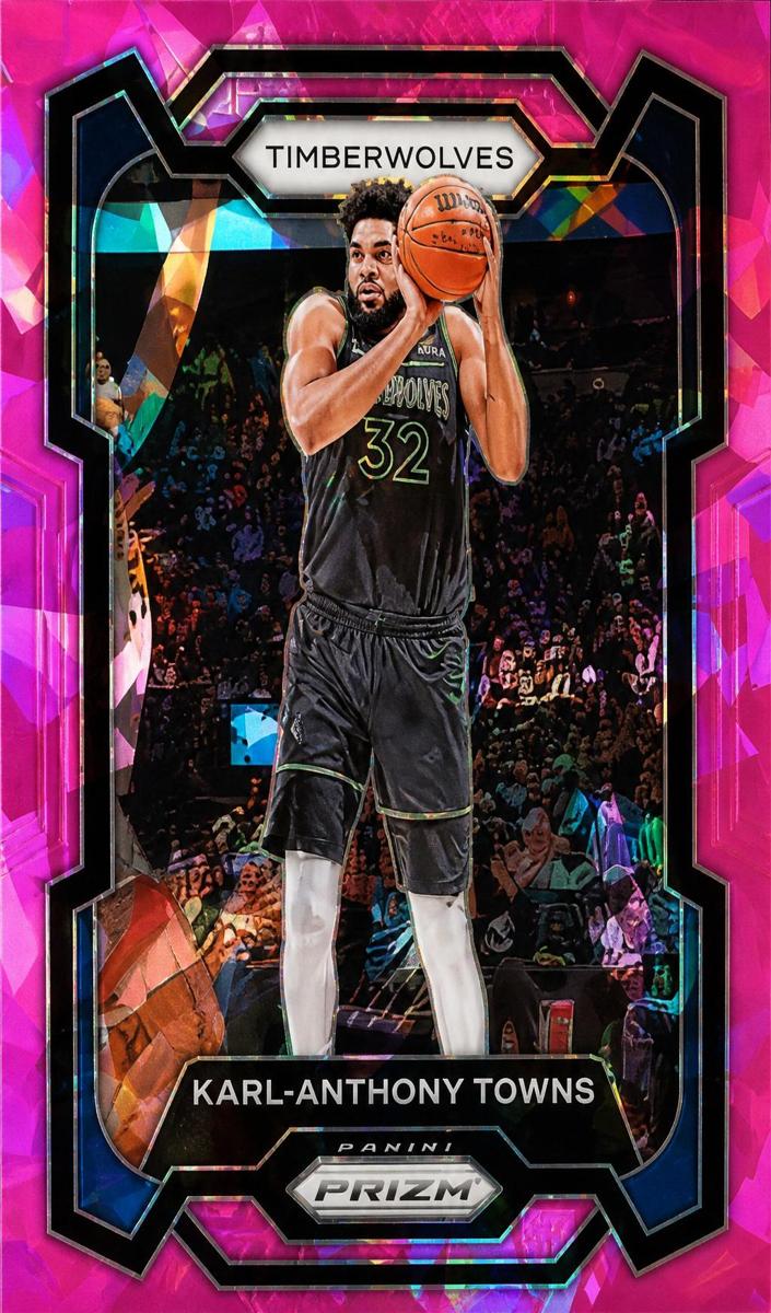 2023 Panini Prizm Basketball Pink Ice Karl-Anthony Towns #78
