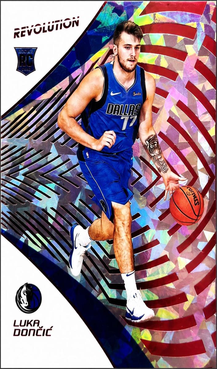 2018 Panini Revolution Basketball Luka Doncic #128 PSA 9