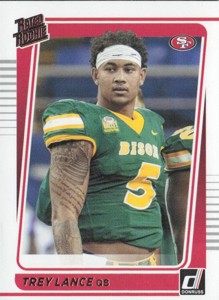 2021 Panini Donruss Football Trey Lance #254