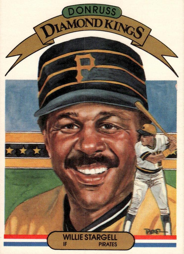 1983 Donruss Baseball Willie Stargell #8 PSA 9