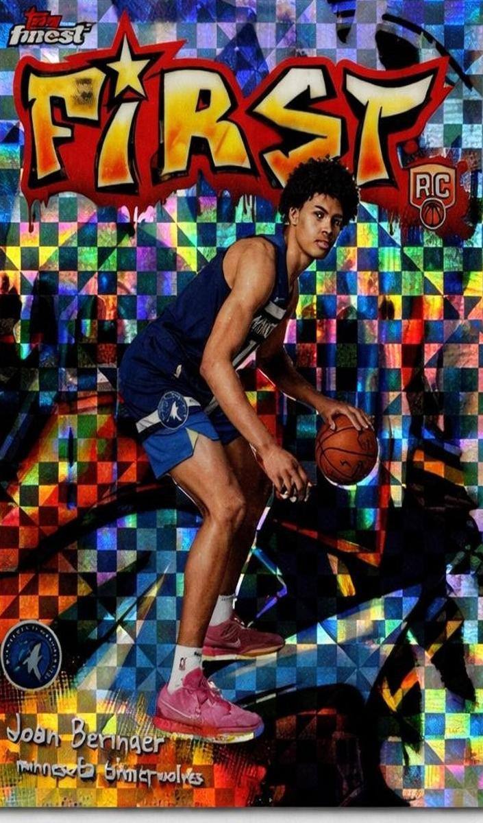 2025 Topps Finest Basketball X-Fractor Joan Beringer #F-17