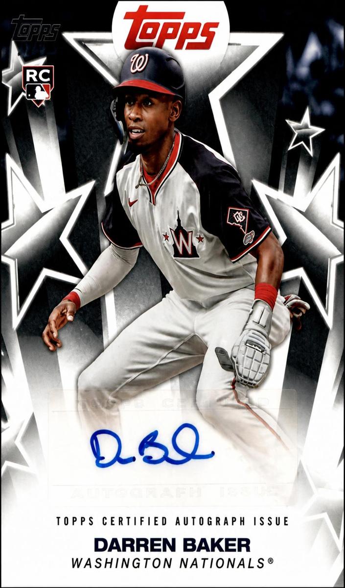 2025 Topps Baseball Darren Baker #BSA-DB PSA 9