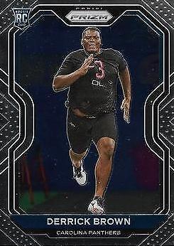 2020 Panini Prizm Football Derrick Brown #365