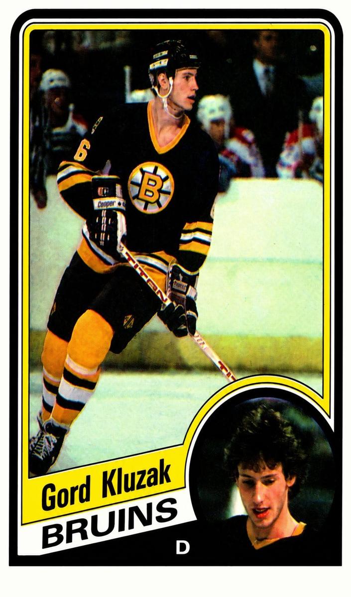 1984 Topps Hockey Gord Kluzak #5 PSA 9