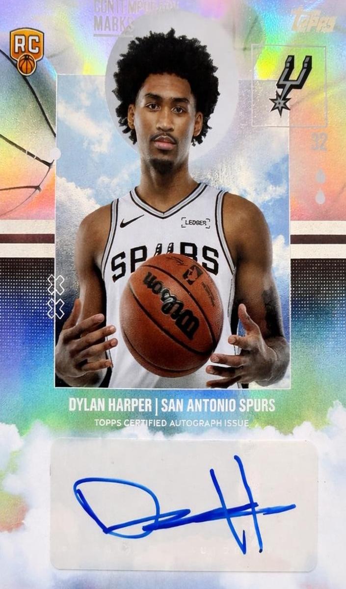 2025 Topps Basketball Rainbow Foilboard Dylan Harper #CM-DH