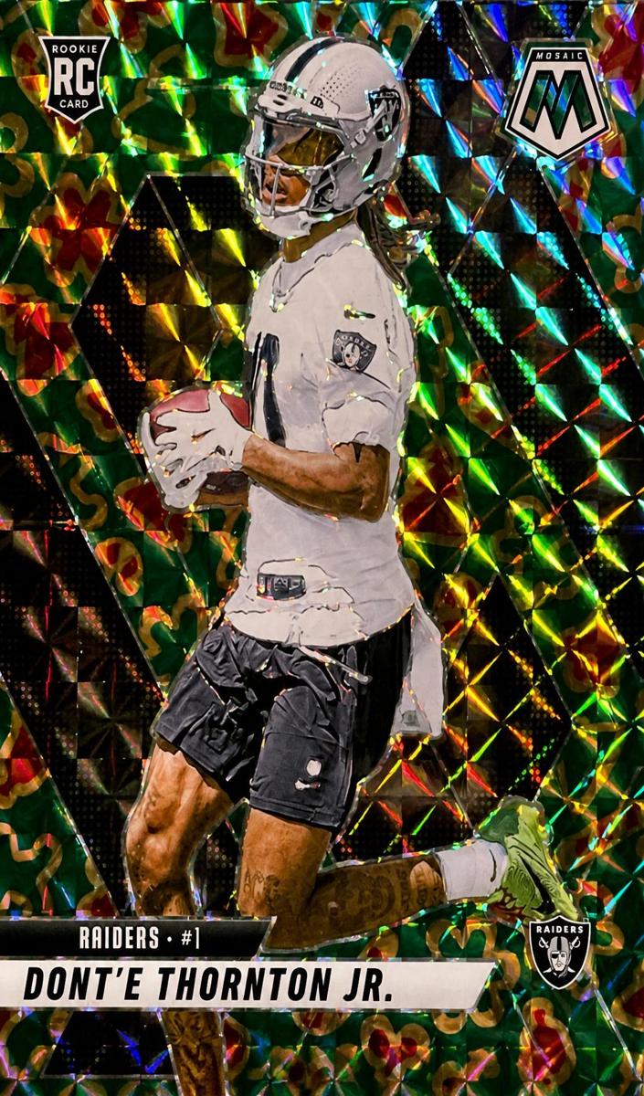 2025 Panini Mosaic Football Cookies Dont'e Thornton Jr. #369