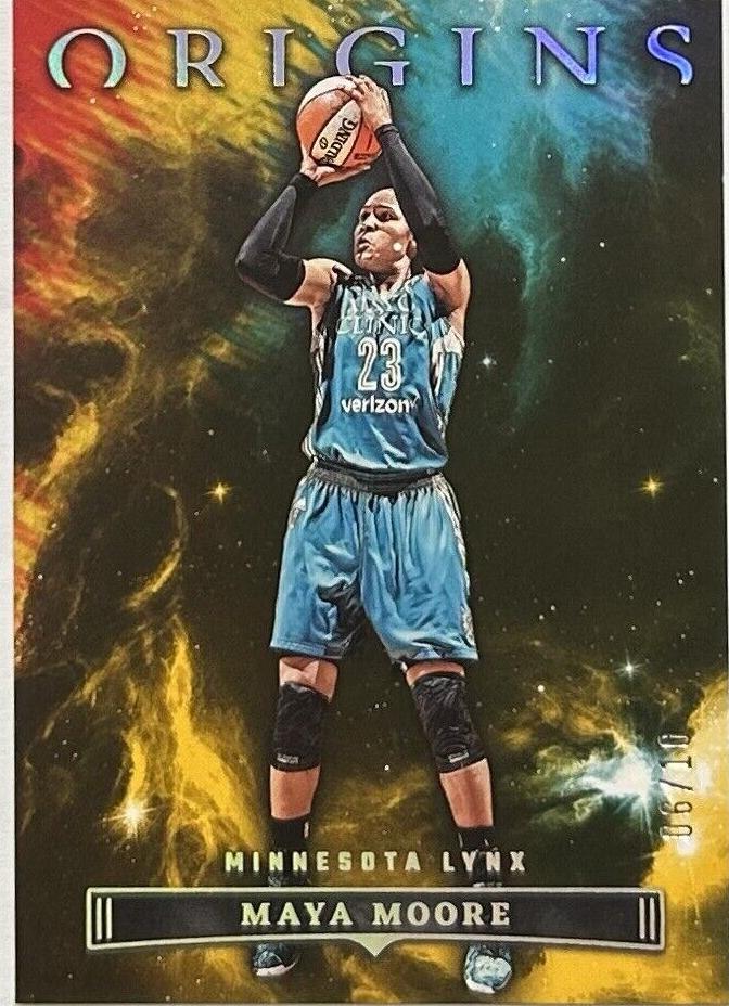 2023 Panini Origins WNBA Basketball Gold Maya Moore #85