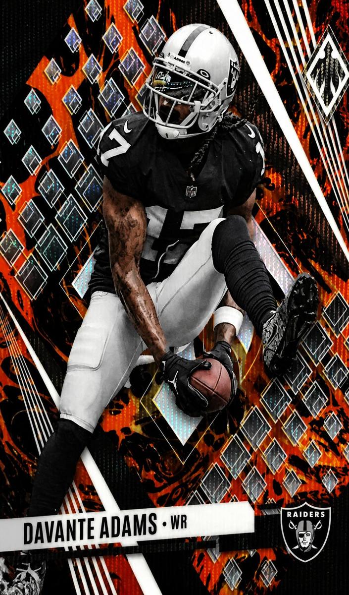 2023 Panini Phoenix Football Lava Davante Adams #88