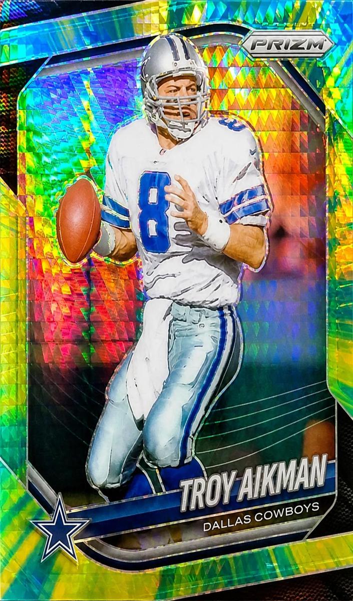 2025 Panini Prizm Football Hyper Troy Aikman #179