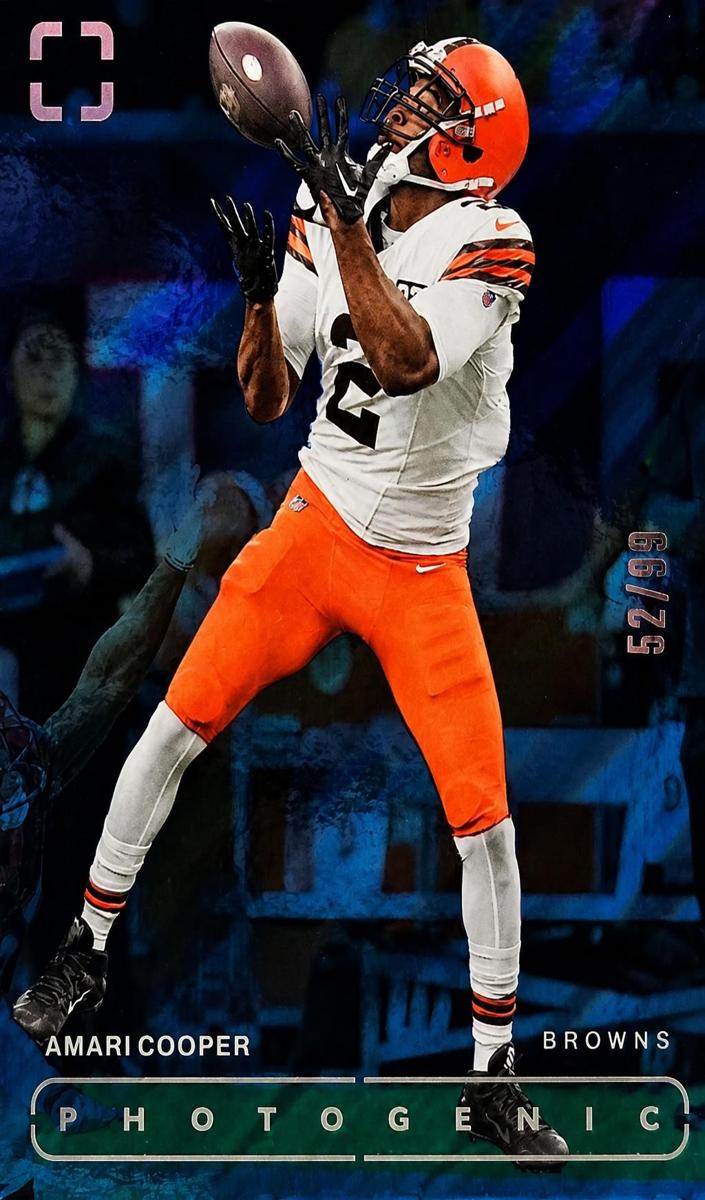 2024 Panini PhotoGenic Football Blue Amari Cooper #142