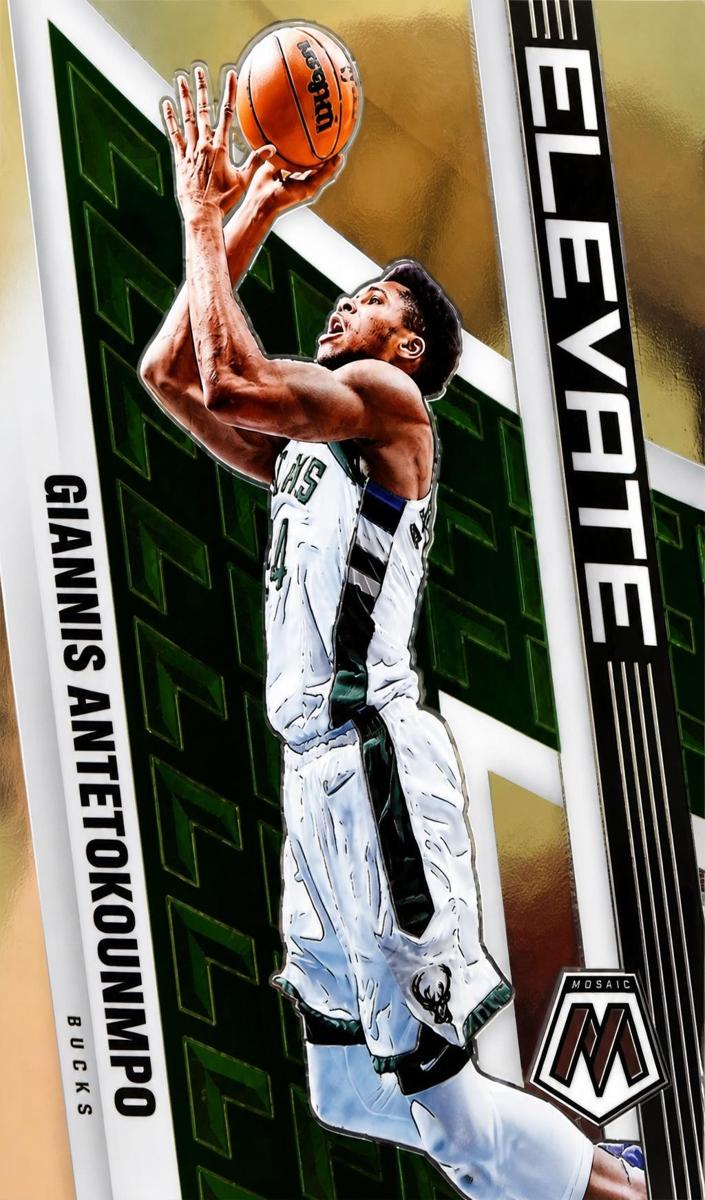 2021 Panini Mosaic Basketball Giannis Antetokounmpo #13