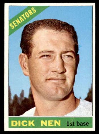 1966 O-Pee-Chee Baseball Dick Nen #149