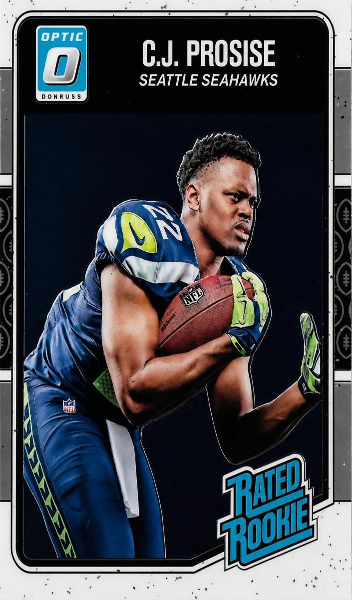 2016 Donruss Optic Football C.J. Prosise #154