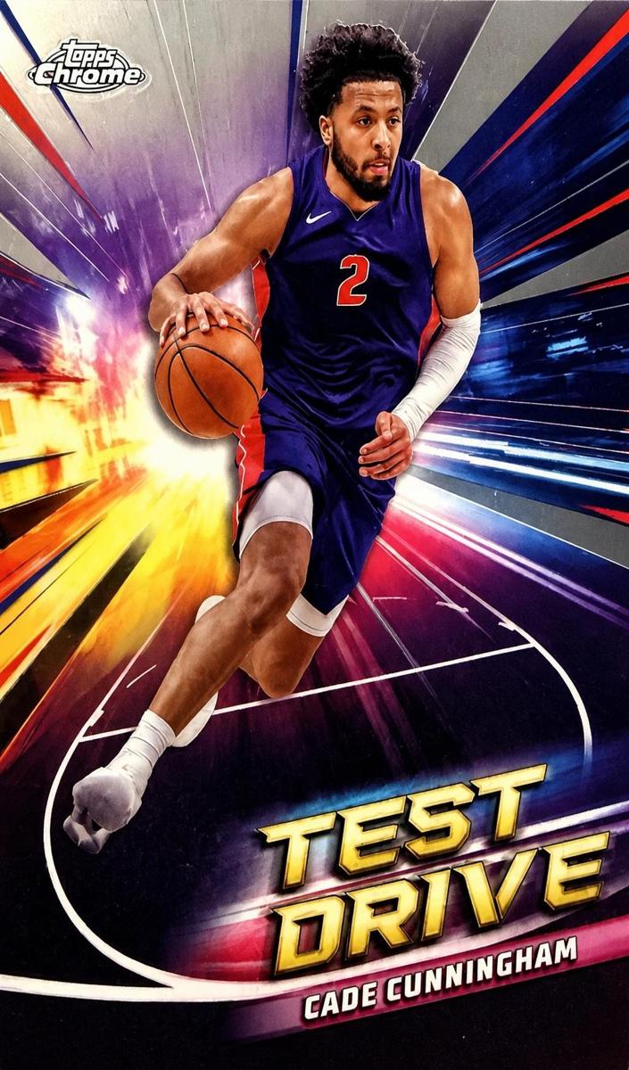 2024 Topps Chrome Basketball Cade Cunningham #TD-9