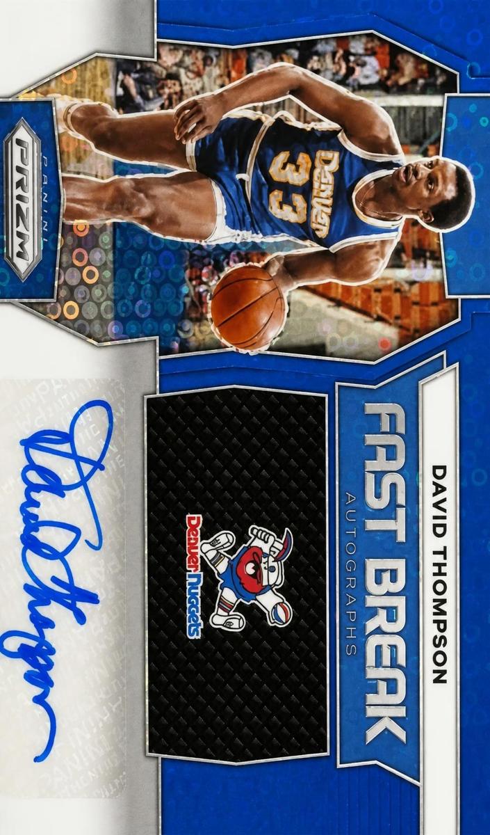 2023 Panini Prizm Basketball Blue David Thompson #FB-DTD