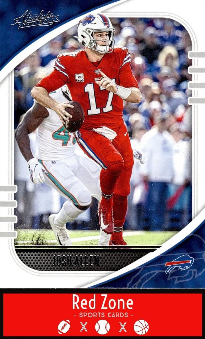 2020 Panini Absolute Football Josh Allen #65 SGC 9.5