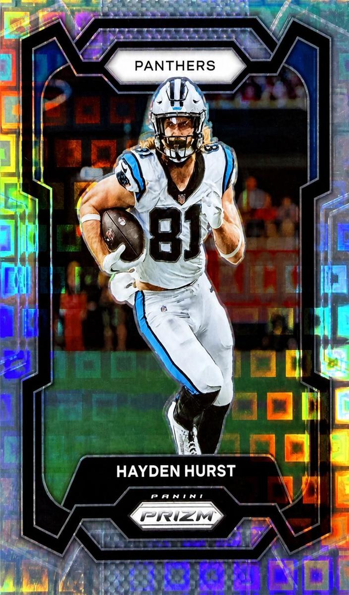 2023 Panini Prizm Football Pandora Hayden Hurst #42
