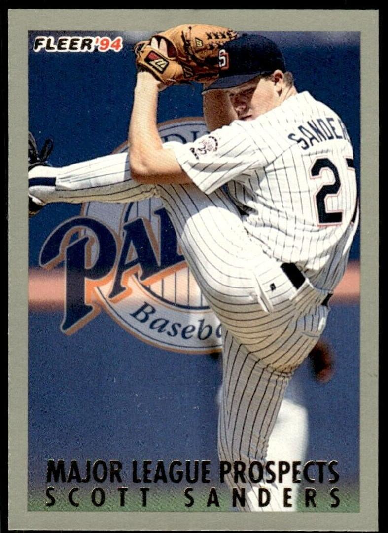 1994 Fleer Baseball Scott Sanders #31