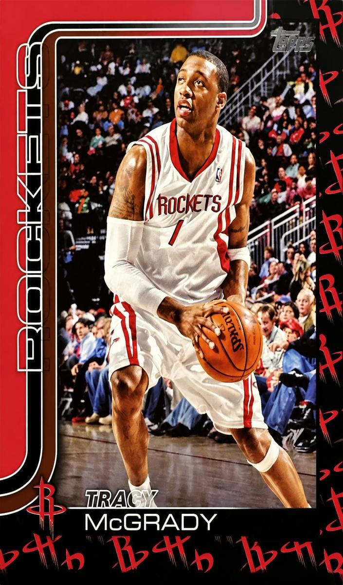 2025 Topps Basketball Team Color Border Tracy McGrady #263