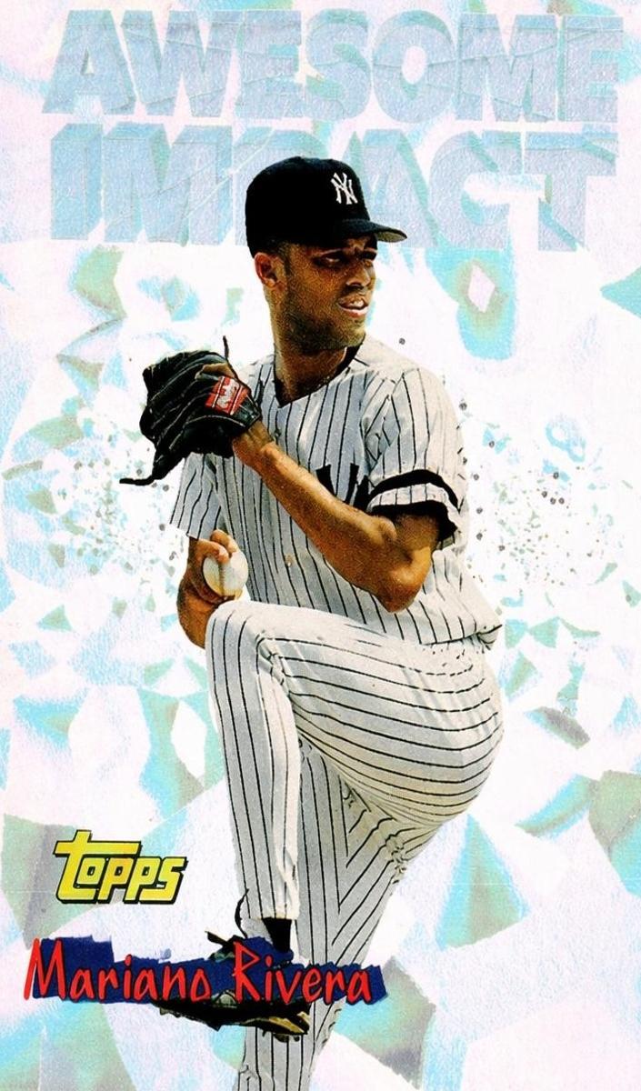 1997 Topps Baseball Mariano Rivera #AI16 PSA 8