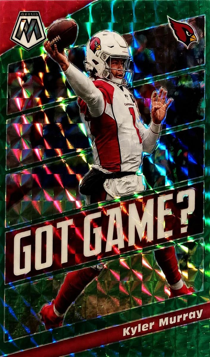 2020 Panini Mosaic Football Green Kyler Murray #GG25 PSA 9