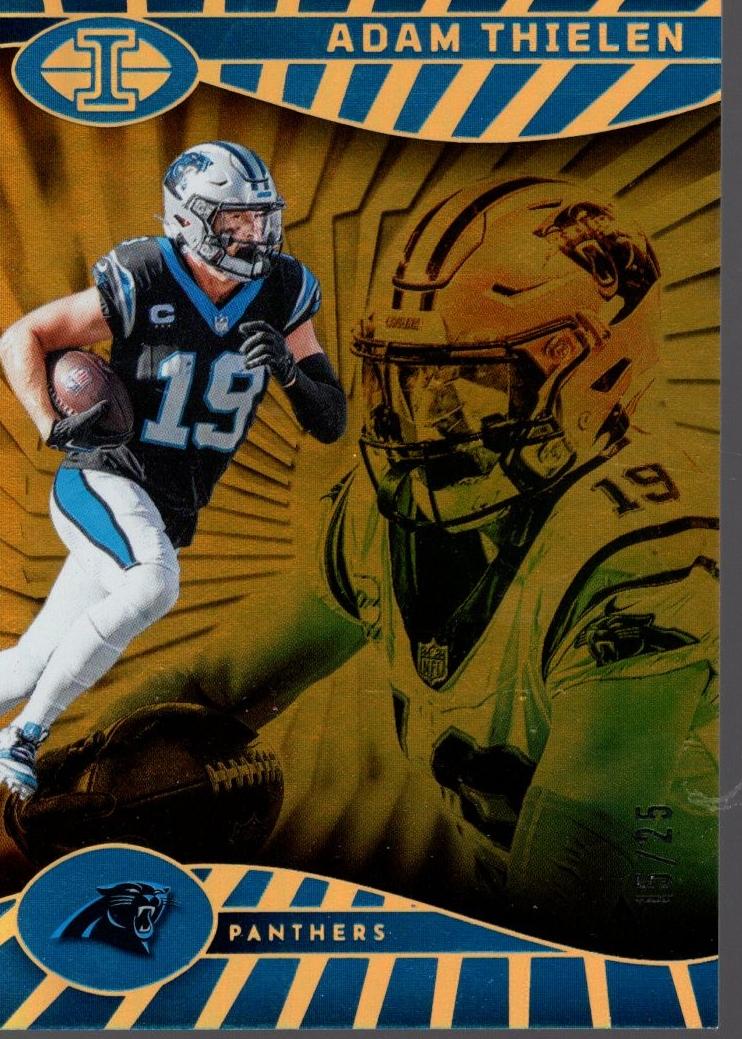2024 Panini Illusions Football Gold Trophy Collection Adam Thielen #11