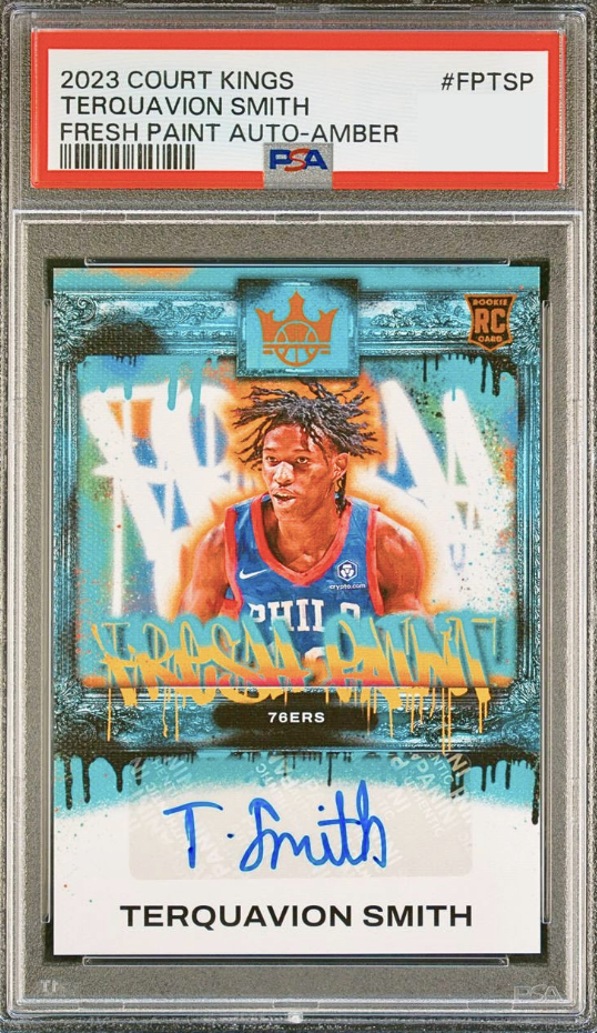2023 Panini Court Kings Basketball Amber Terquavion Smith #FP-TSP PSA 9