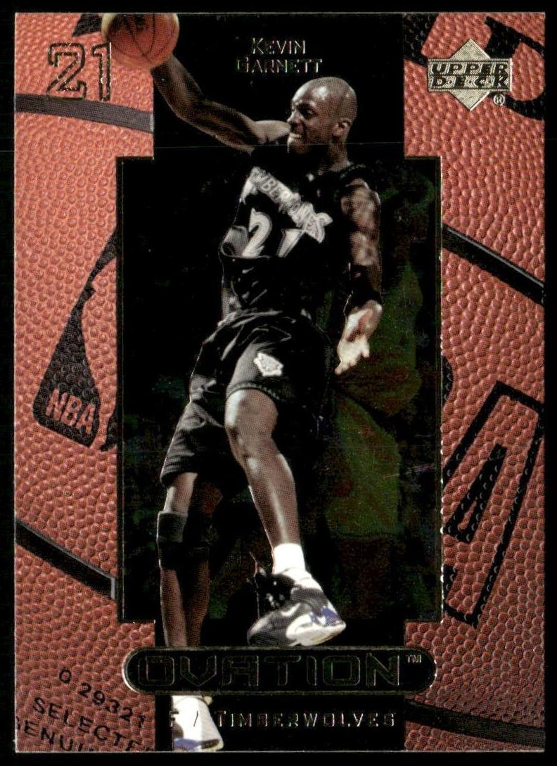 1999 Upper Deck Ovation Basketball Kevin Garnett #32 BGS 7.5