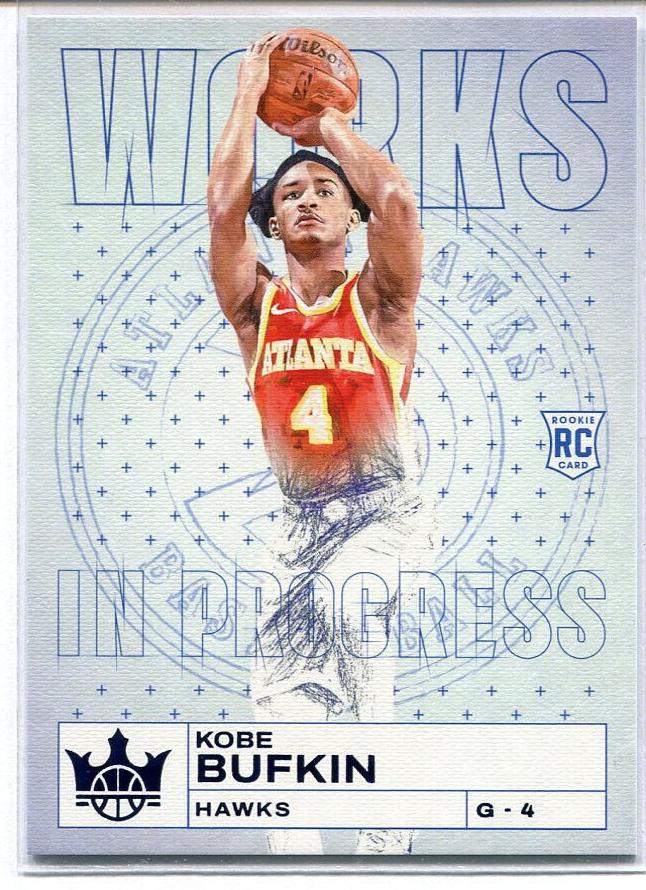 2023 Panini Court Kings Basketball Sapphire Kobe Bufkin #20
