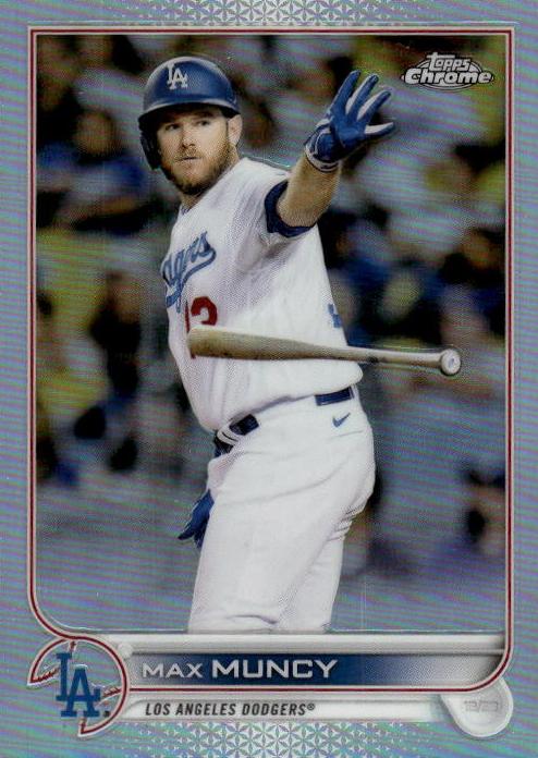 2022 Topps Chrome Baseball Refractor Max Muncy #42 PSA 10